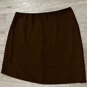 Brandy Melville brown skirt